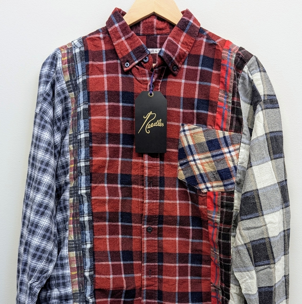Rebuild by Needles Upcycled Seven Cut Flannel - Size M